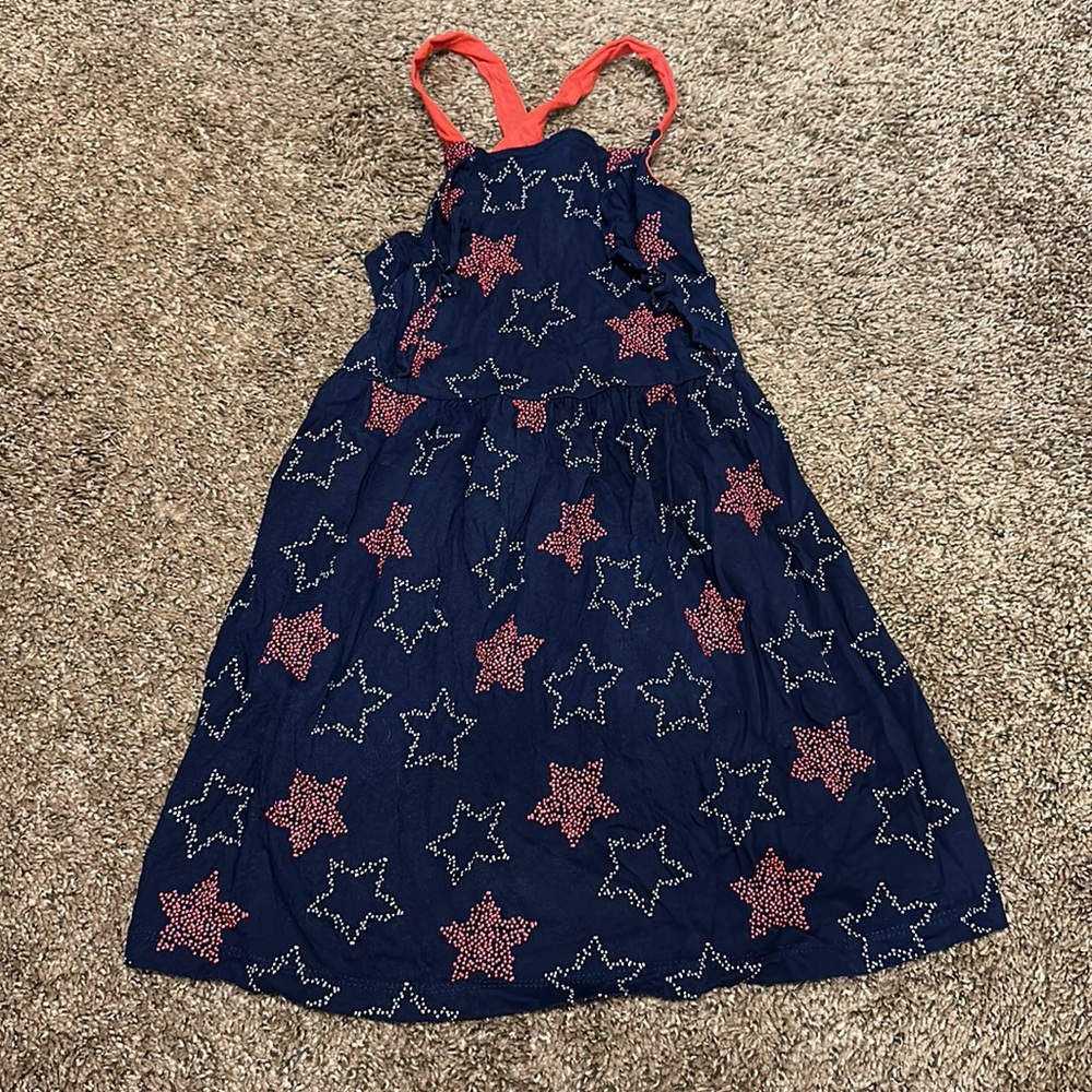 Colorful Striped Kids Dress - Picture 4 of 4